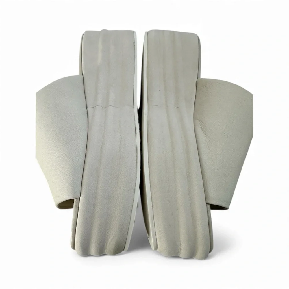 Free People Cream Platform Slides